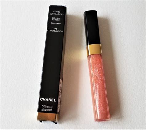 chanel constellation lip gloss dupe|chanel levres scintillantes gloss.